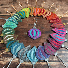 Hanging Christmas baubles