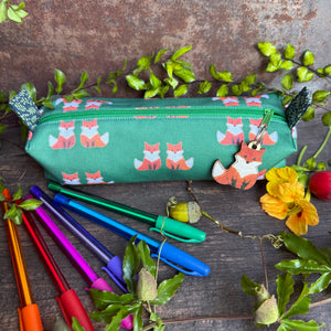 Fox pencil case - Lined