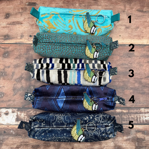 Pencil case - unlined velvet