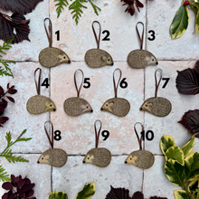 Hanging hedgehogs