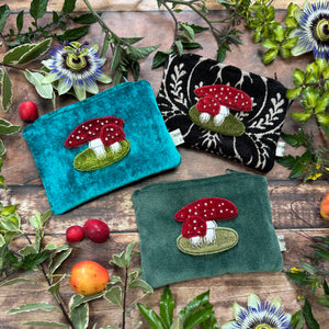 Purse - Mushrooms
