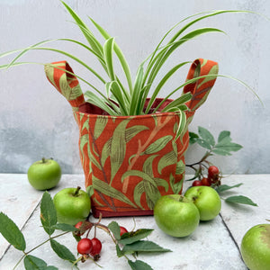 Fabric storage pots