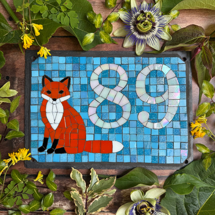 Mosaic number with a fox