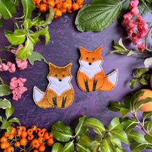 Fox brooch