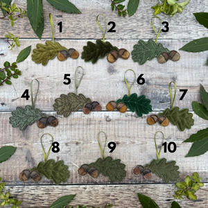 Oak Leaf hanging