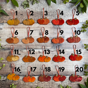 Hanging Pumpkins