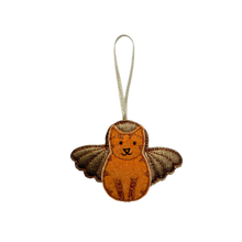 Cat angel hanging