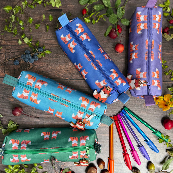 Fox pencil case - Lined