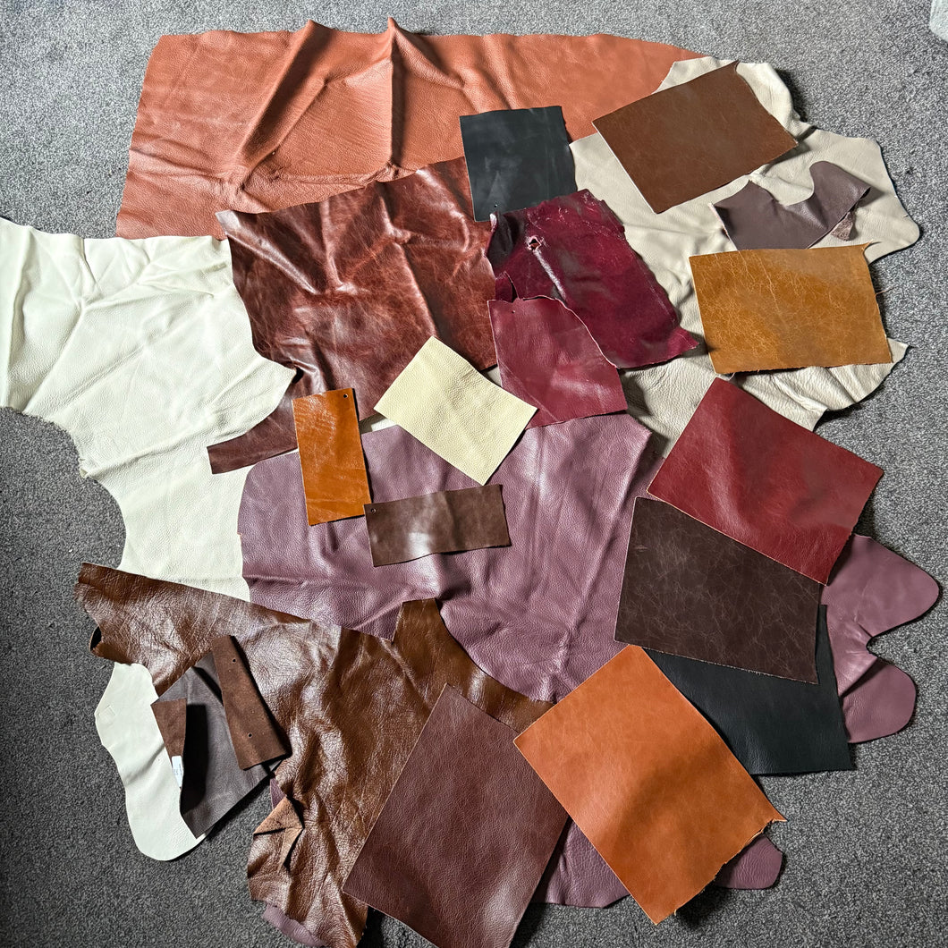 Leather off cuts