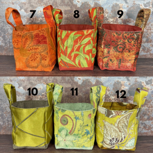 Fabric storage pots