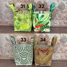 Fabric storage pots