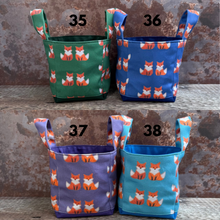 Fabric storage pots