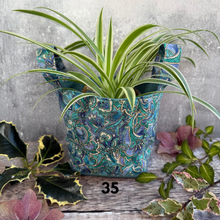 Fabric storage pots