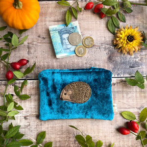 Coin purse - hedgehog