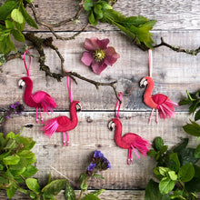 Hanging Flamingo